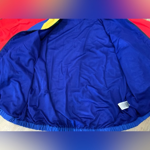 New POLO SPORT Ralph Lauren Colorblock Hooded Windbreaker Jacket Mens Size L - Picture 13 of 13